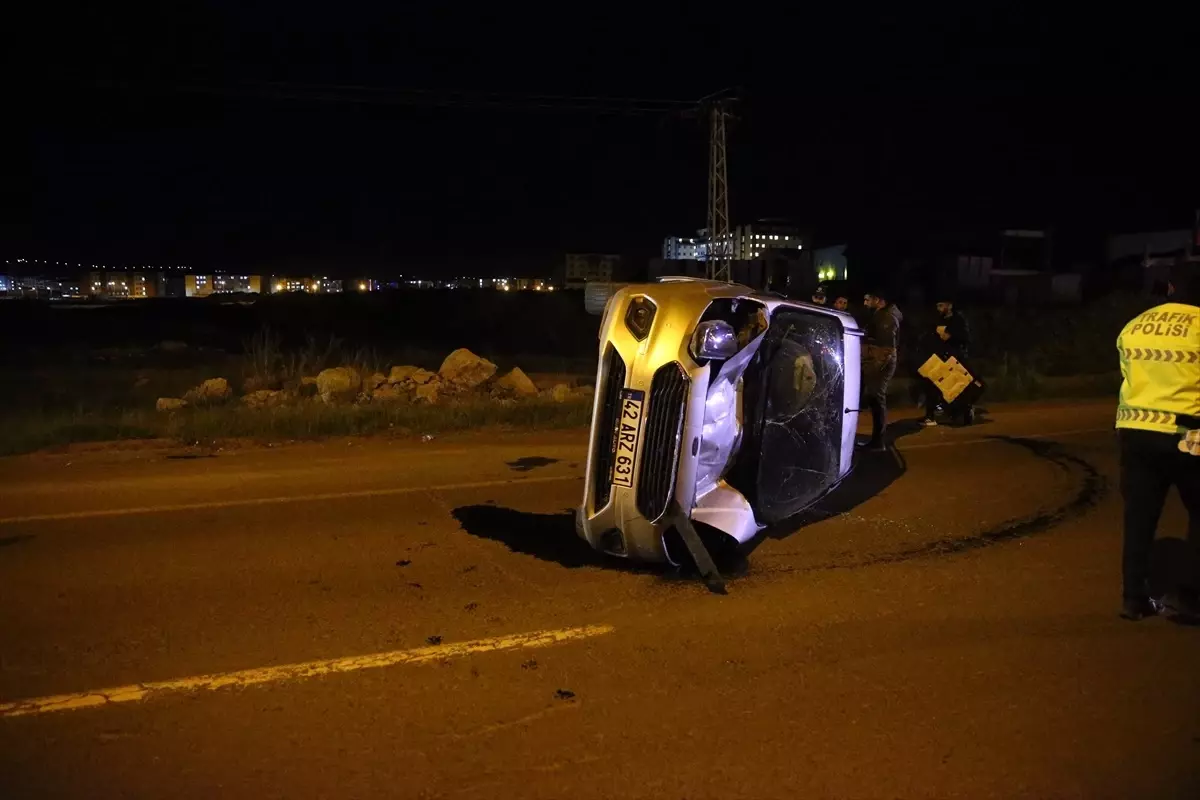 Kars\'ta Trafik Kazası: 4 Yaralı