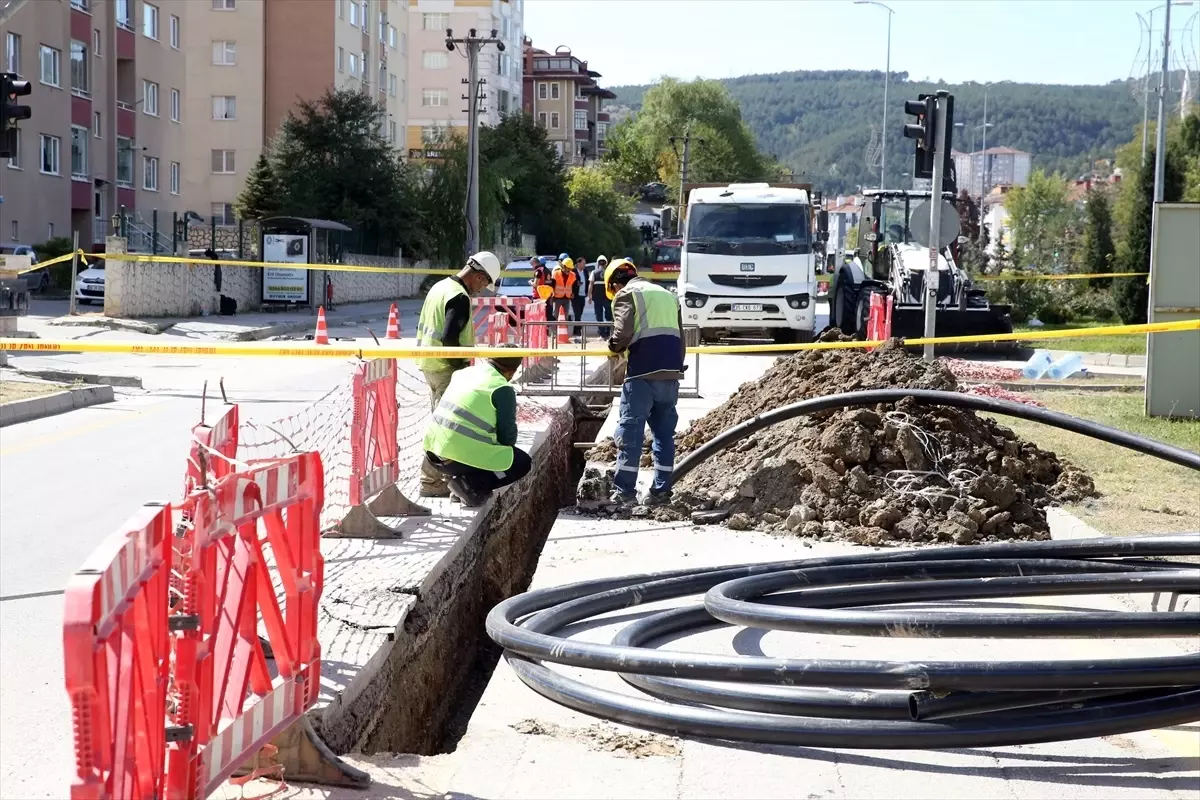 Kastamonu\'da Doğal Gaz Borusu Delindi