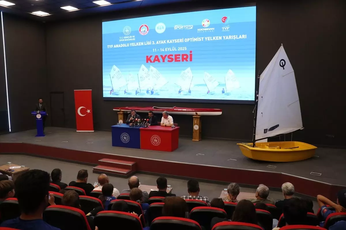 Kayseri\'de Yelken Yarışları Tanıtıldı