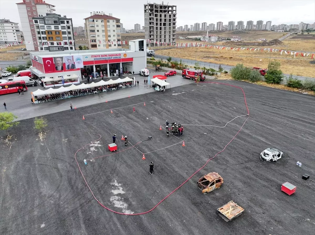 Lityum İyon Batarya Yangınlarına Tatbikat
