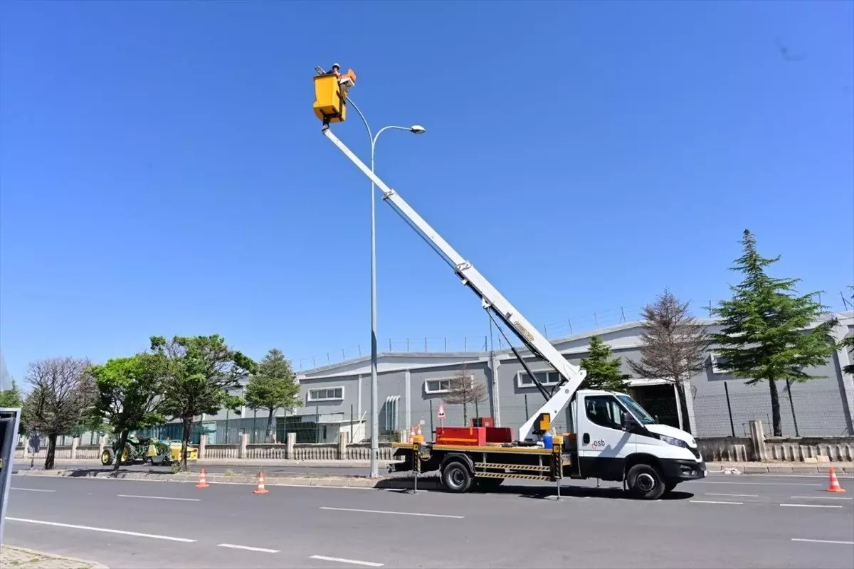 Kayseri OSB\'de LED Aydınlatma Dönüşümü