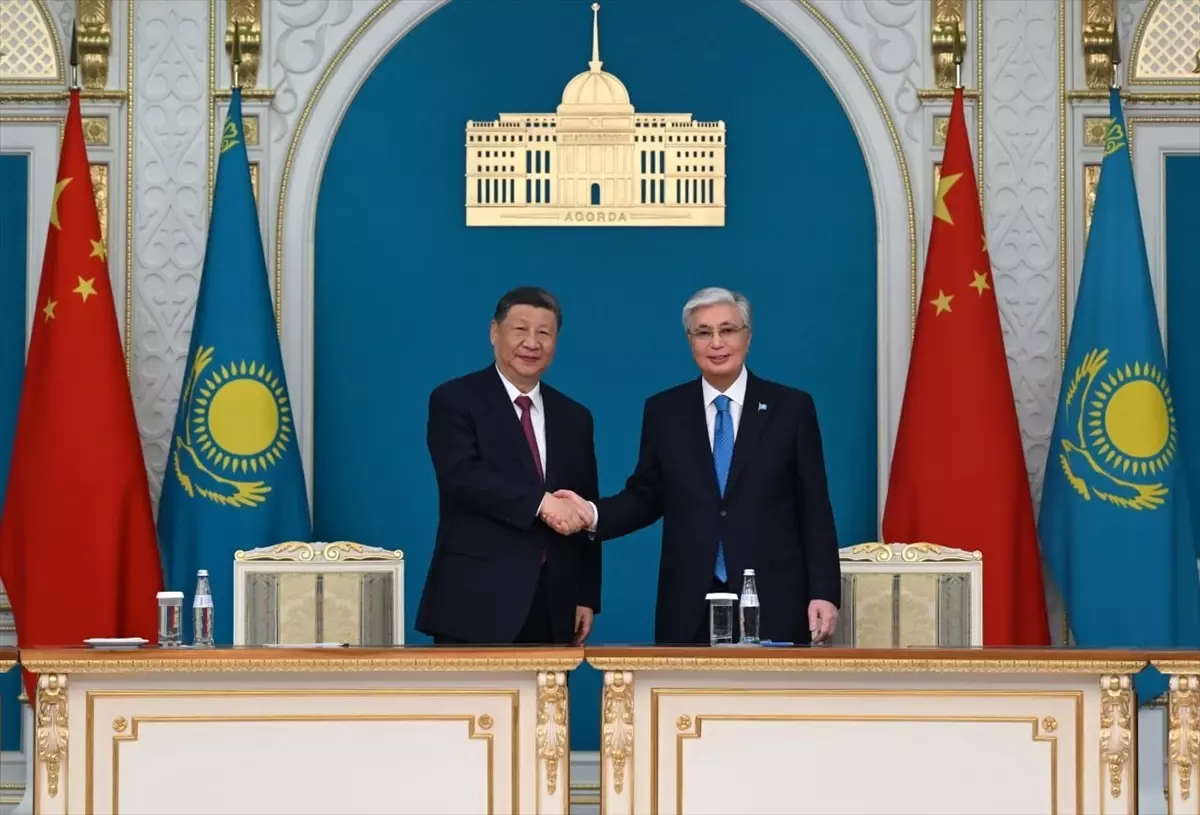 Kazakistan ve Çin Arasında 24 Belge İmzalandı