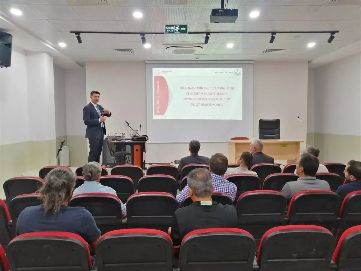Keban ve Ağın\'da Okul Müdürlerine Seminar