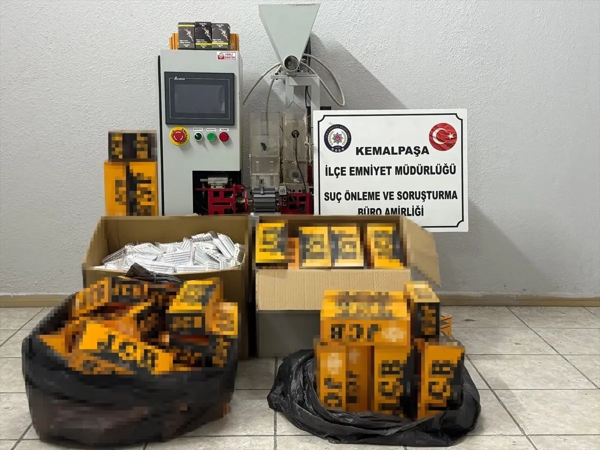 Kemalpaşa\'da Kaçakçılık Operasyonu