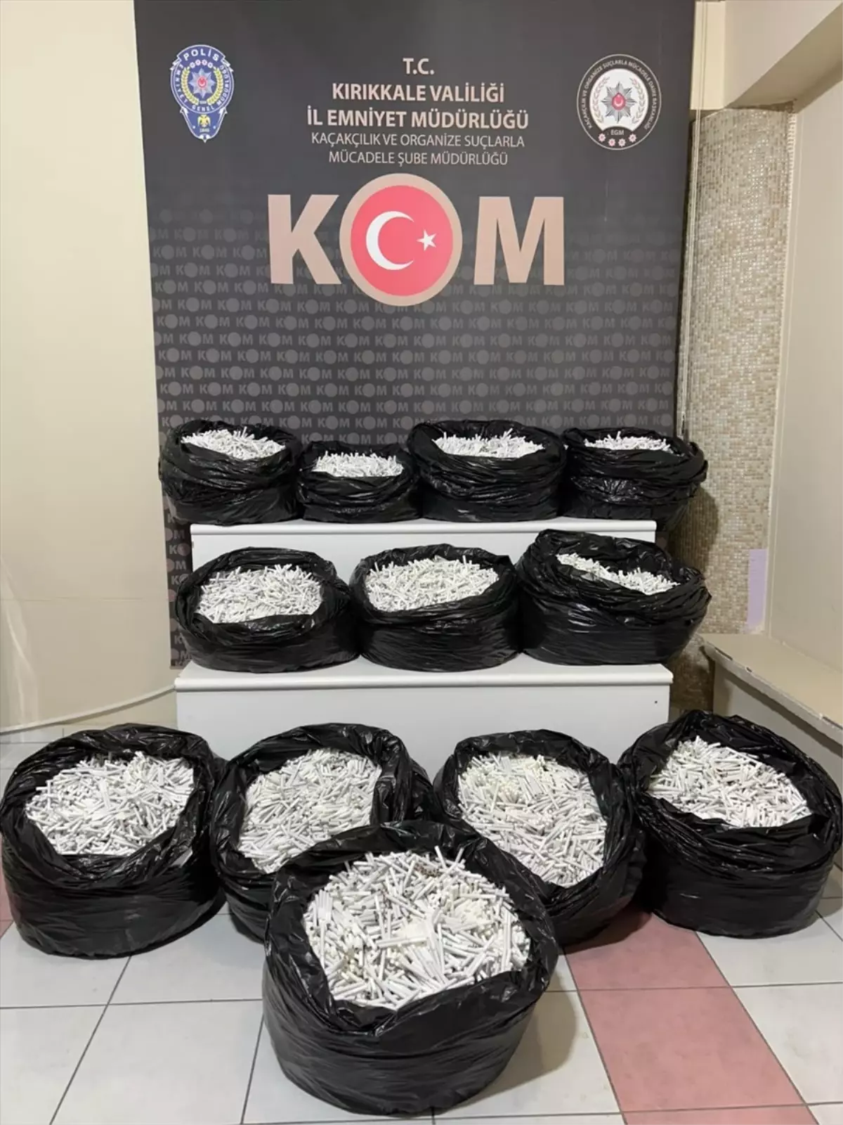 Kırıkkale\'de Tütün Kaçakçılığı Operasyonu