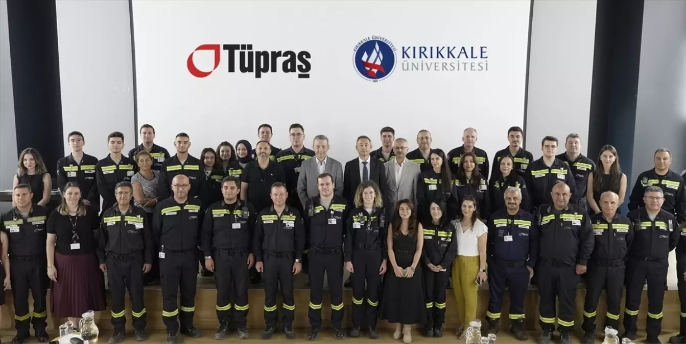 Kırıkkale Üniversitesi ve Tüpraş\'tan Staj Başarısı