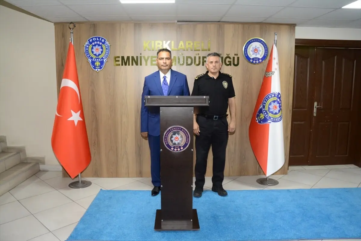 Başsavcı Taşkoparan\'dan Emniyet Müdürü\'ne Ziyaret