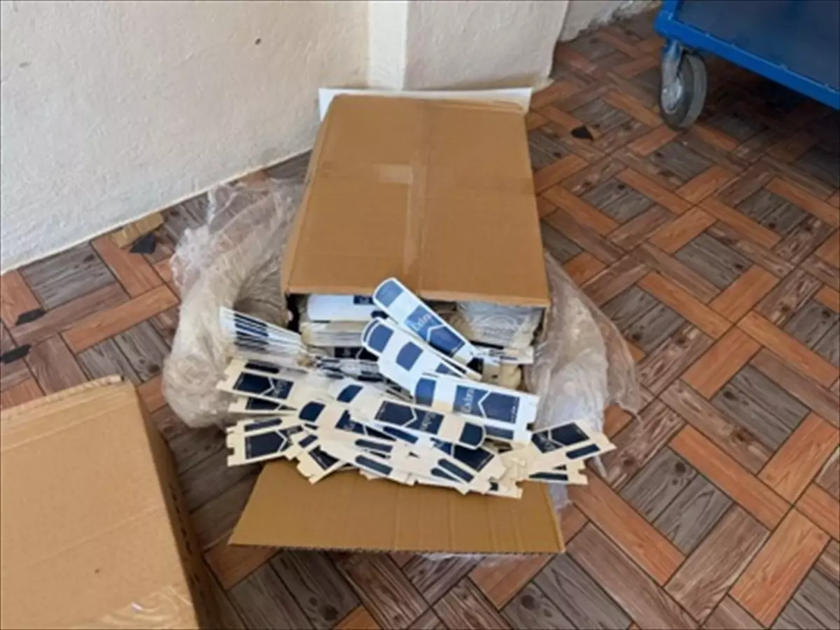 Kırklareli\'nde Kaçak Tütün Operasyonu