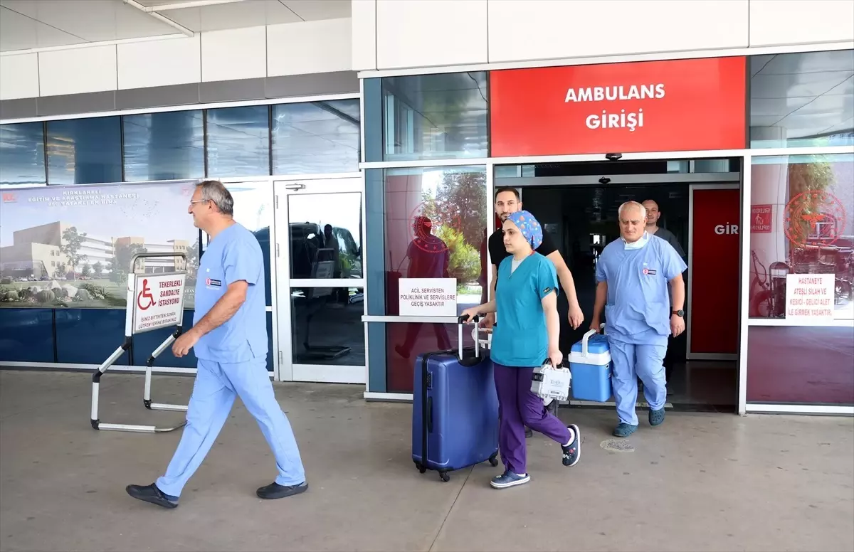 Kırklareli\'nde Organ Bağışı ile 3 Hastaya Hayat Verildi