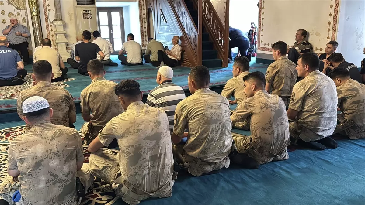 Kırklareli\'nde Jandarma Teşkilatının 186. kuruluş yıl dönümü dolayısıyla mevlit okutuldu