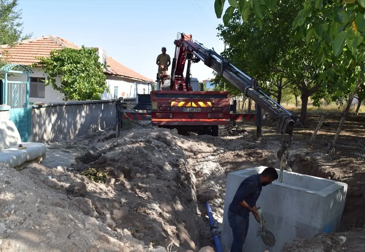 Kırşehir\'de Su Altyapısı Yenileniyor