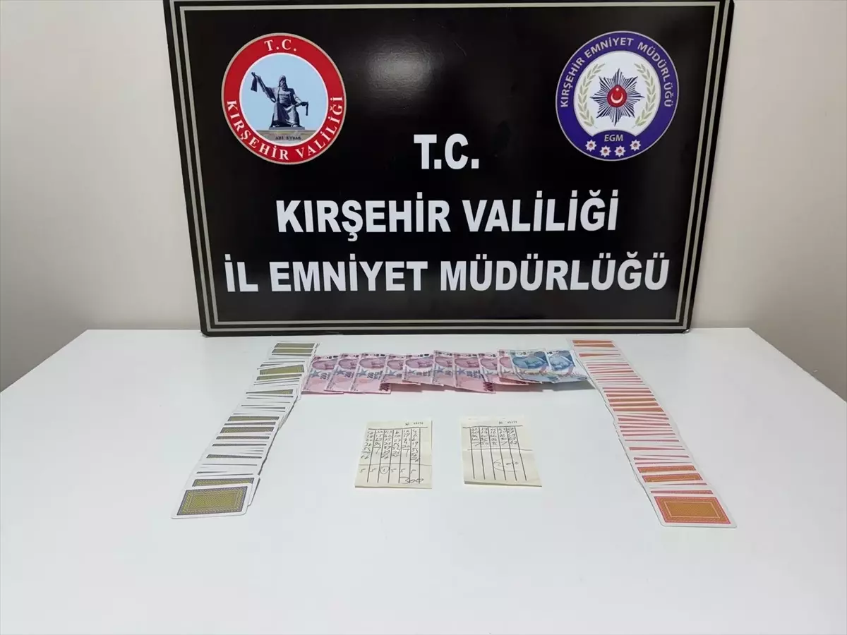 Kırşehir\'de Kumar Oynayanlara Ceza