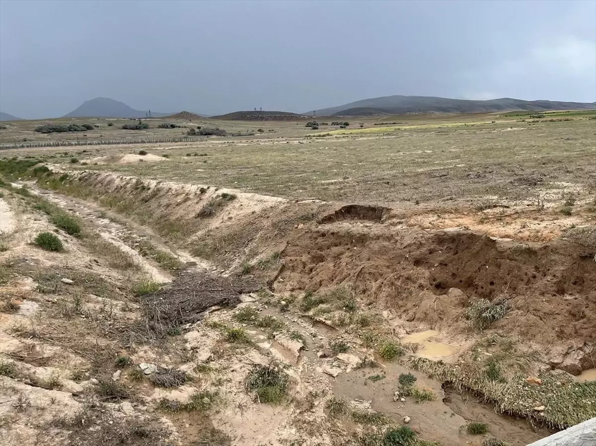 Kırşehir\'de Sel Tarımı Vurdu