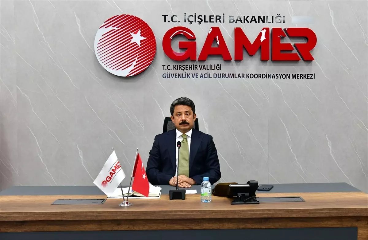 Kırşehir\'de Taşkın Önlemleri Toplantısı