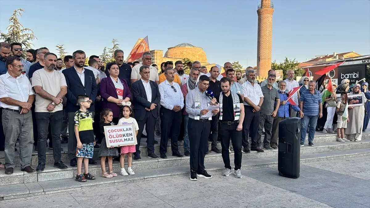 Kırşehir\'den Filistin\'e Destek Gösterisi
