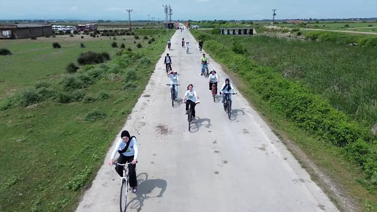 Bafra\'da Çevre Haftası Bisiklet Turu