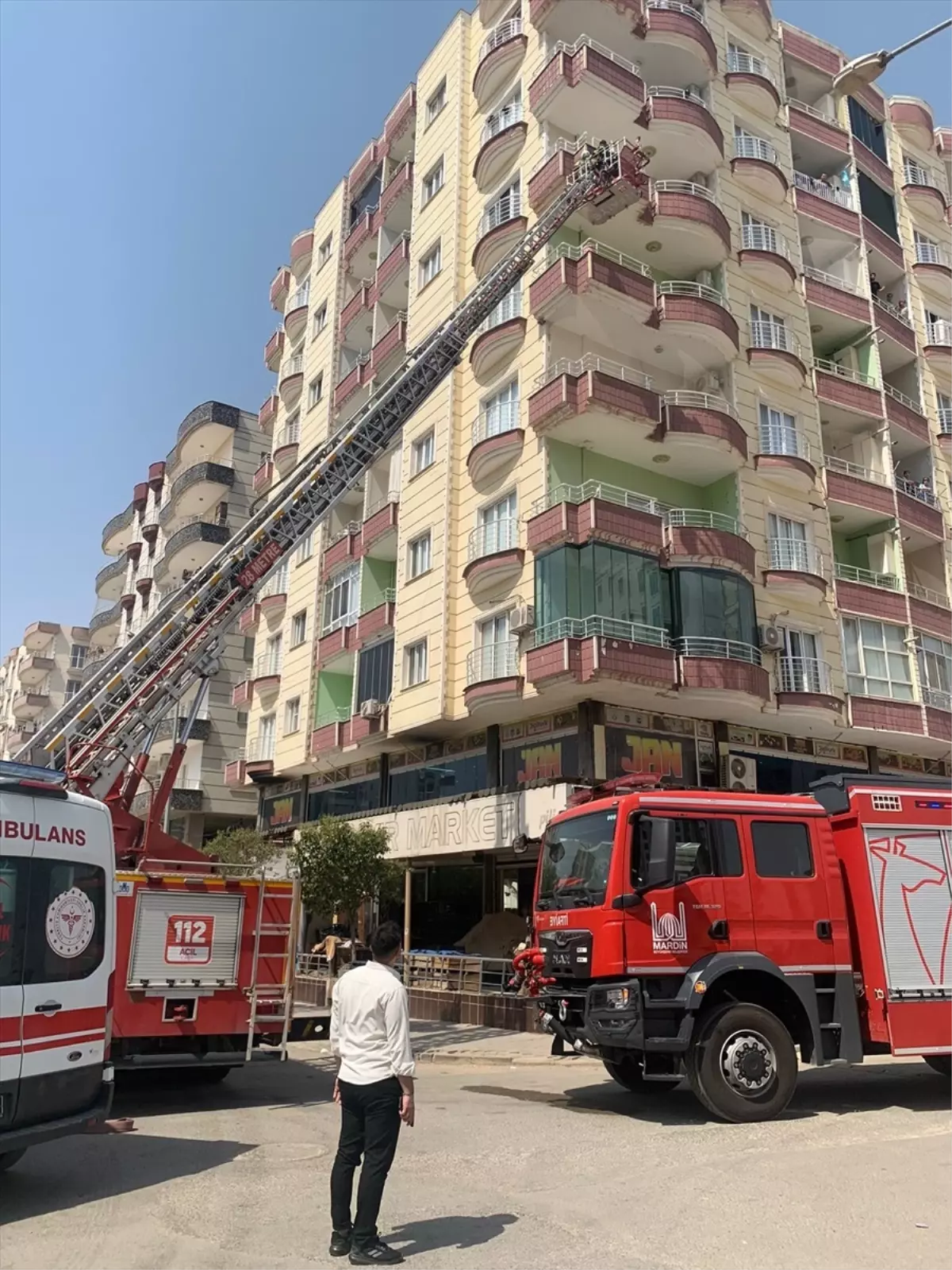Kızıltepe\'de Ev Yangını