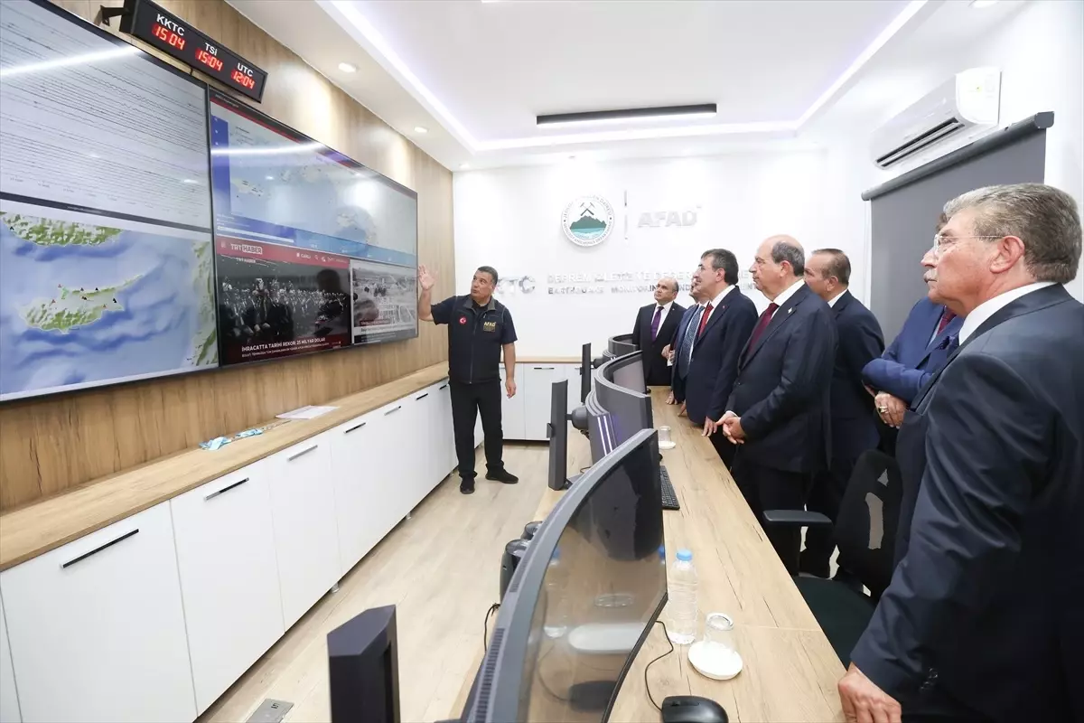 KKTC Deprem İzleme Merkezi Açıldı