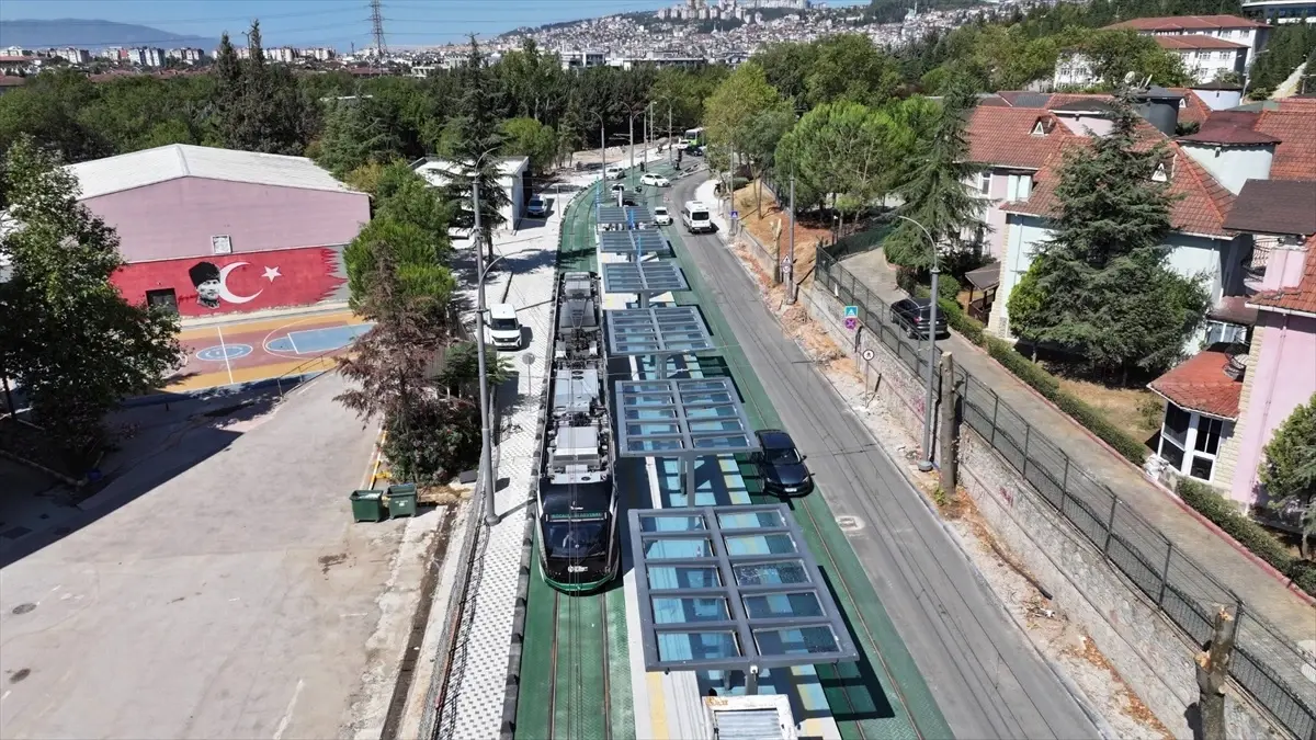 Kocaeli Stadyumu Tramvay Hattı Açıldı