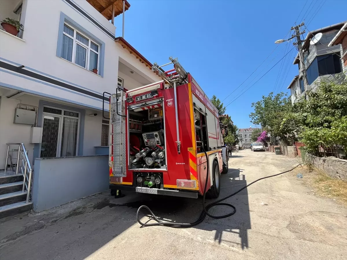Körfez\'de Apartmanda Yangın