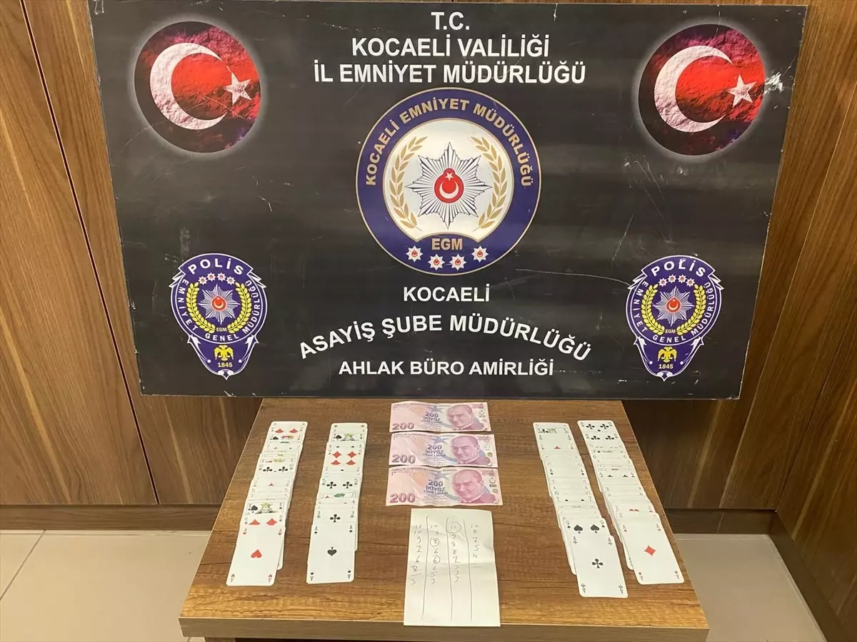 Dilovası\'nda Kumar Operasyonu
