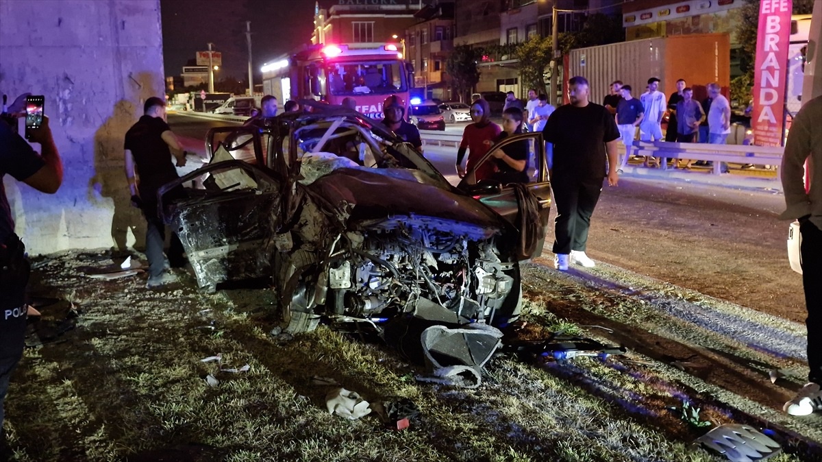 Otoyol Kazasında Sürücü Hayatını Kaybetti