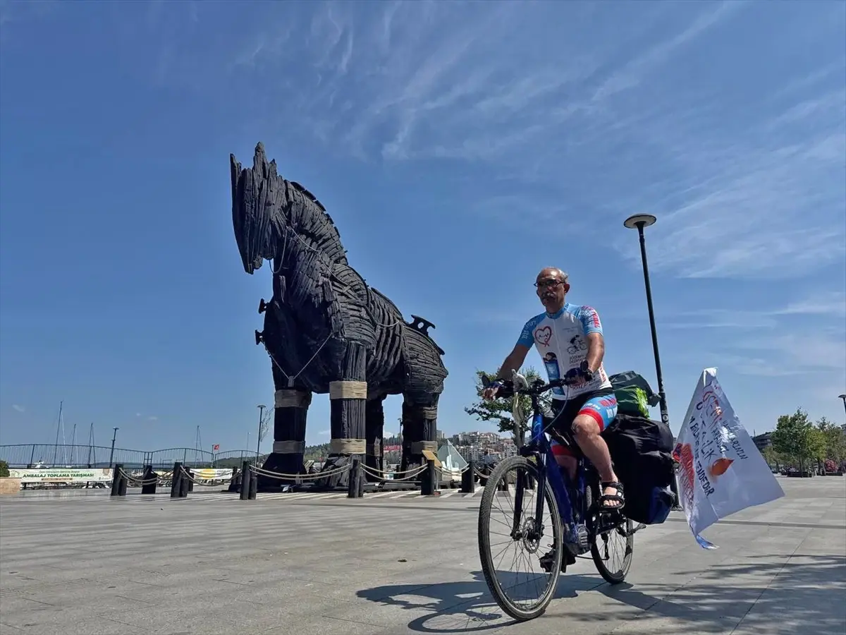 Kemal Yücel\'den Kök Hücre İçin Bisiklet Turuna Çıkış