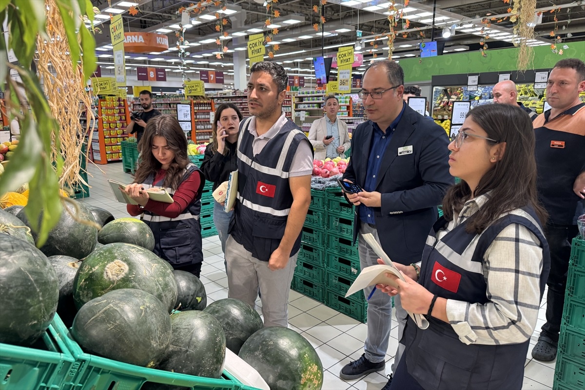 Konya\'da Marketlerde Fiyat Denetimi