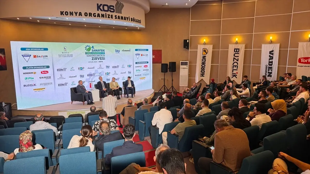 Konya\'da Yeşil Dönüşüm Zirvesi Düzenlendi