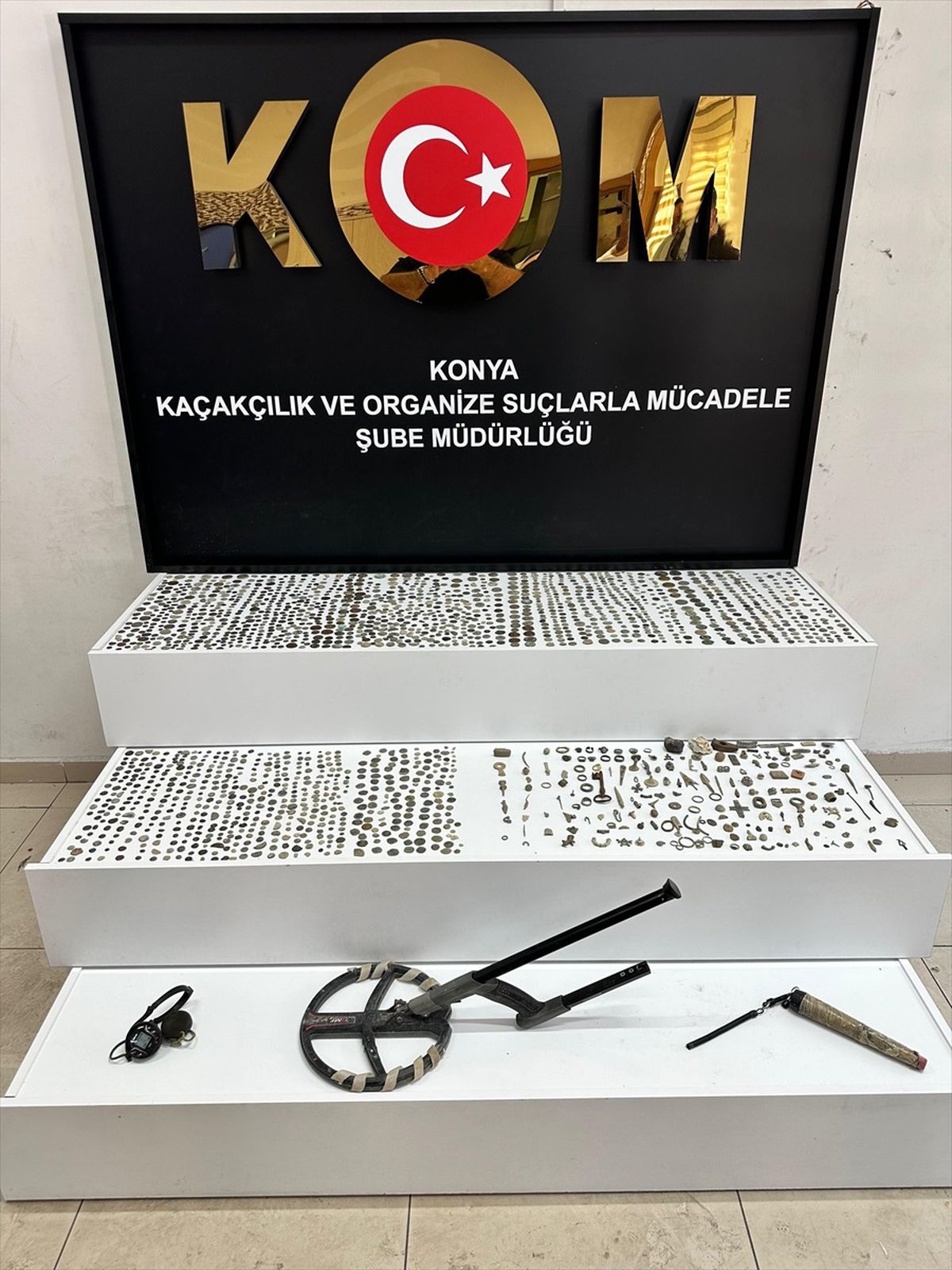 Konya\'da Tarihi Eser Kaçakçılığı Operasyonu