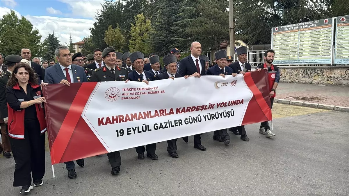 Konya ve çevre illerde 19 Eylül Gaziler Günü nedeniyle tören düzenlendi