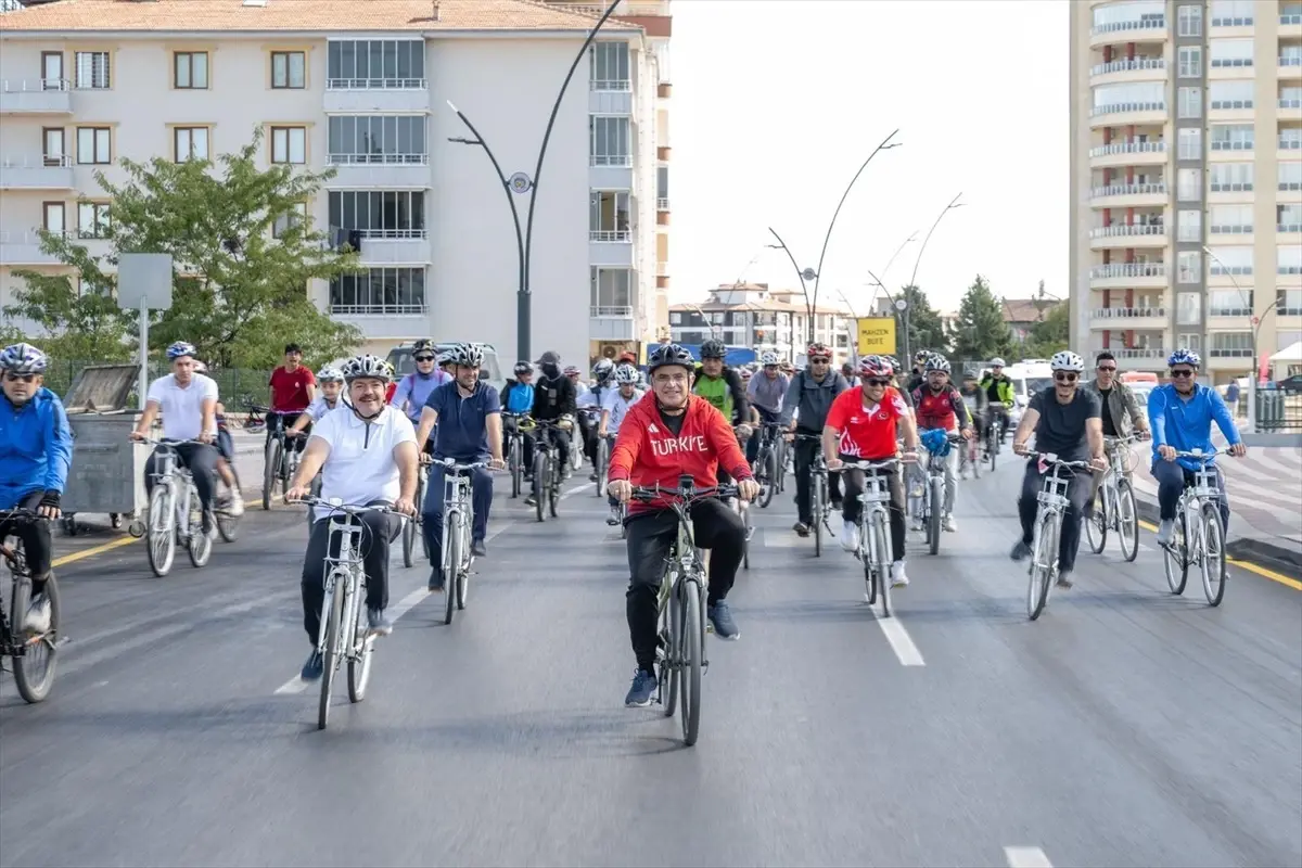 Malatya\'da Bisiklet Turu Etkinliği