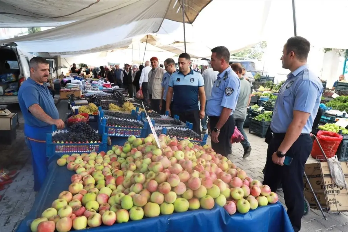 Malatya\'da Pazar Yerlerine Terazi Kuruldu