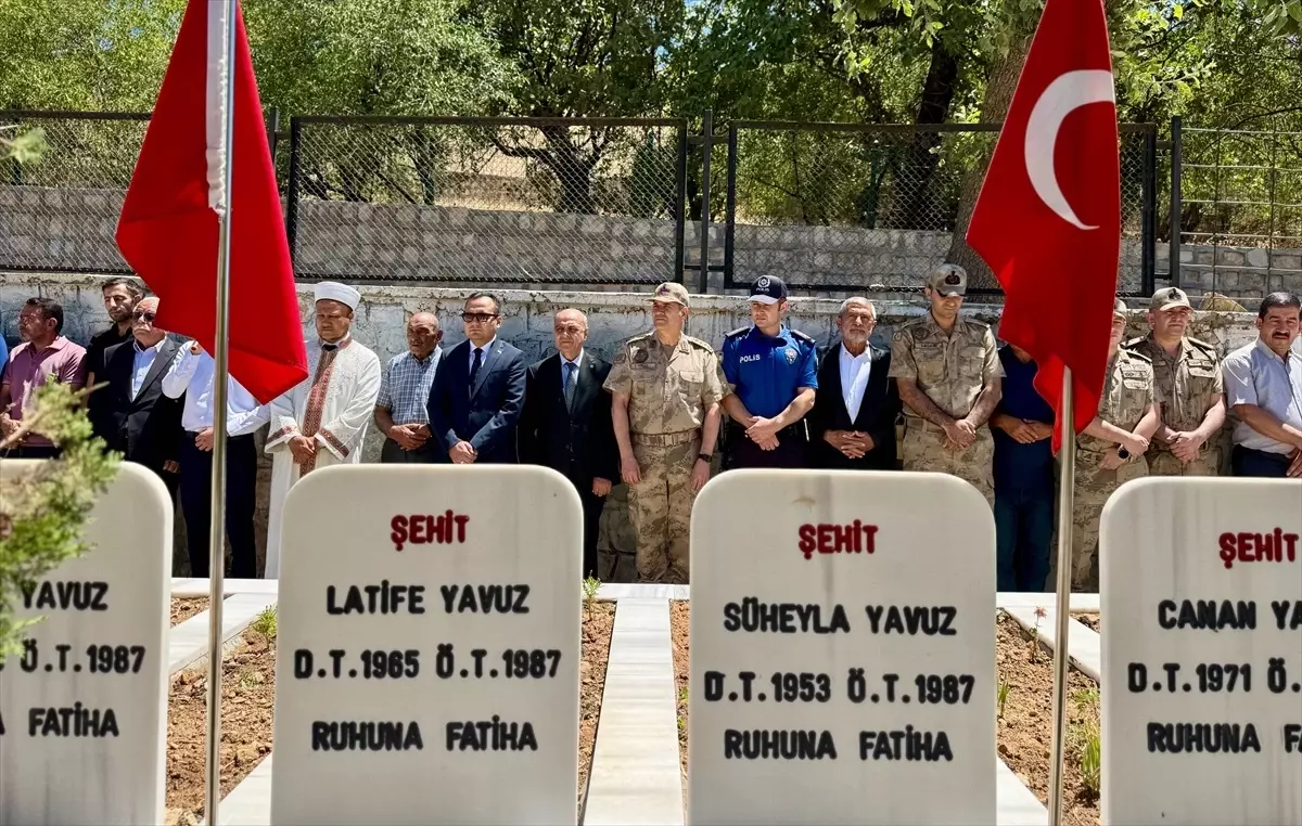 Mardin\'de 38 yıl önce PKK\'lı teröristlerce katledilen 30 kişi törenle anıldı