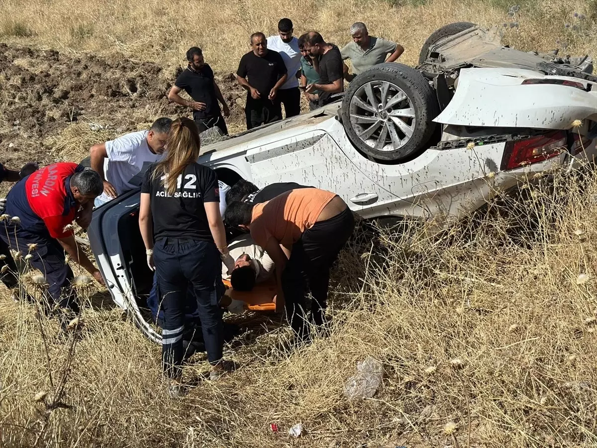 Nusaybin\'de Trafik Kazası: 1 Yaralı