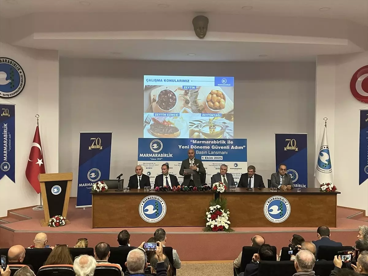 Marmarabirlik\'ten Zeytin Üreticisine Destek