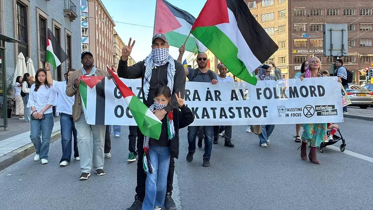 "Mavi Marmara" saldırısında hayatını kaybedenler Stockholm\'de anıldı