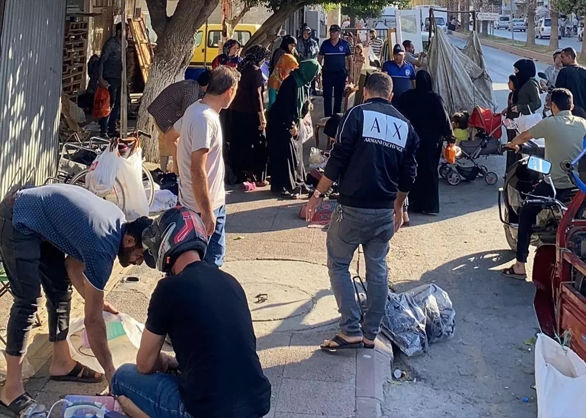 İzinsiz Pazar Kaldırıldı