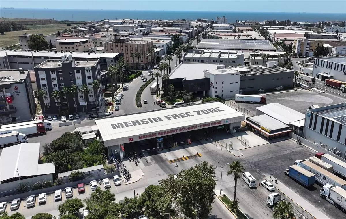 Mersin Serbest Bölgesi\'nde 1,7 Milyar Dolar Ticaret Hacmi