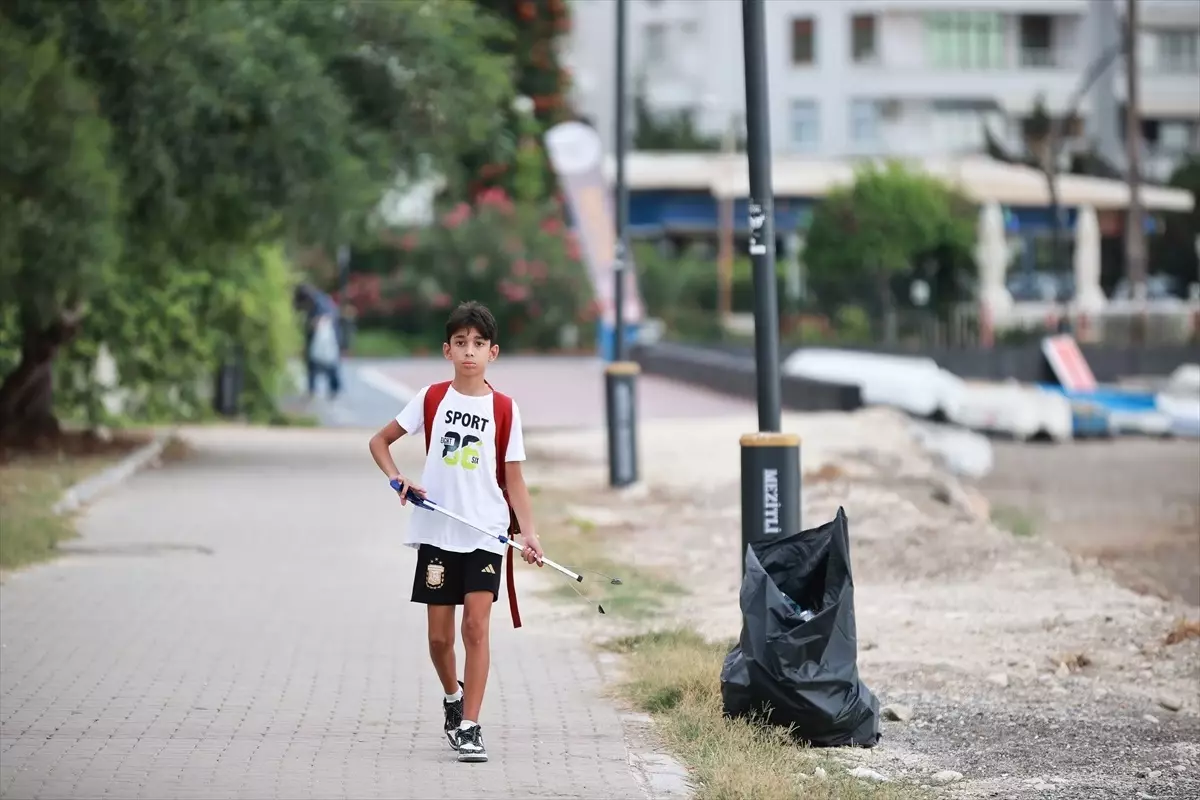 11 Yaşındaki Çocuk Çevre İçin Kampanya Başlattı