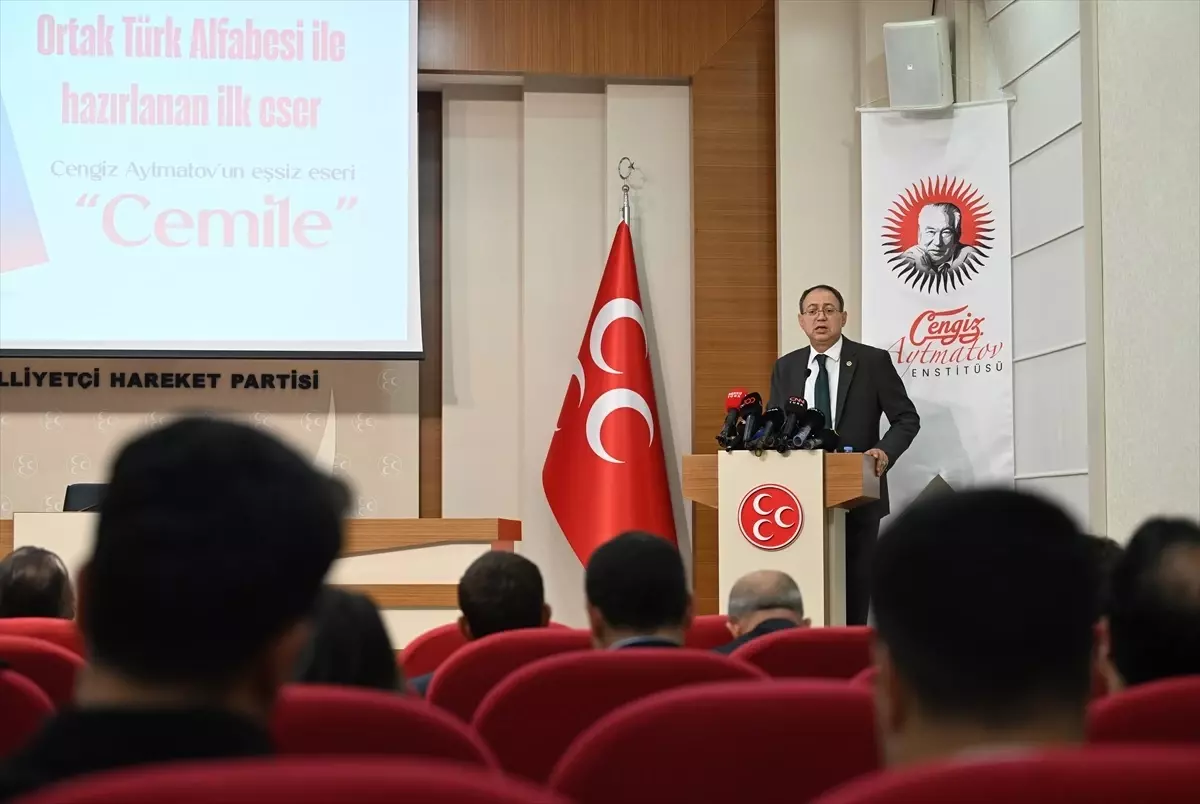 Cengiz Aytmatov\'un \'Cemile\' Eseri Ortak Alfabe ile Yayınlandı