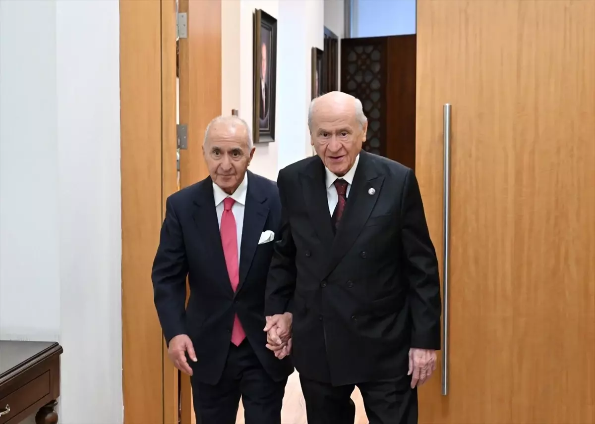 Bahçeli ve Çetin\'den Görüşme