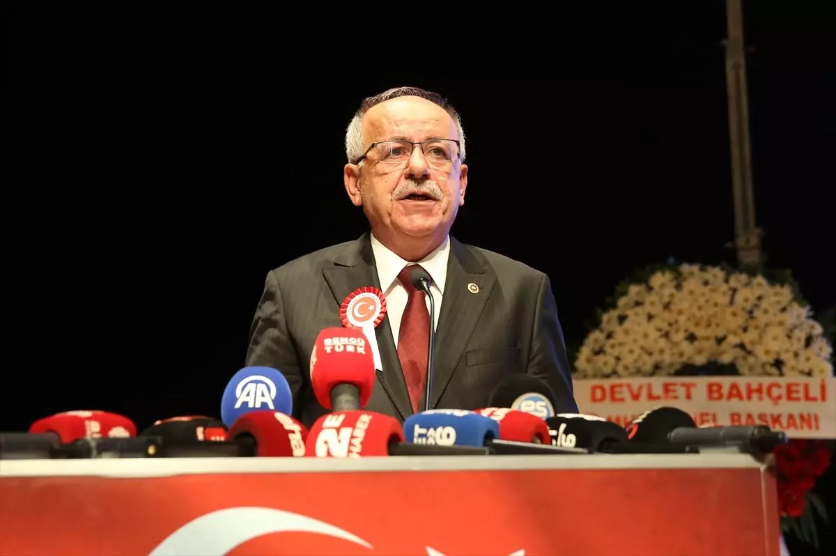 MHP Genel Sekreteri İsmet Büyükataman Eskişehir\'de konuştu Açıklaması
