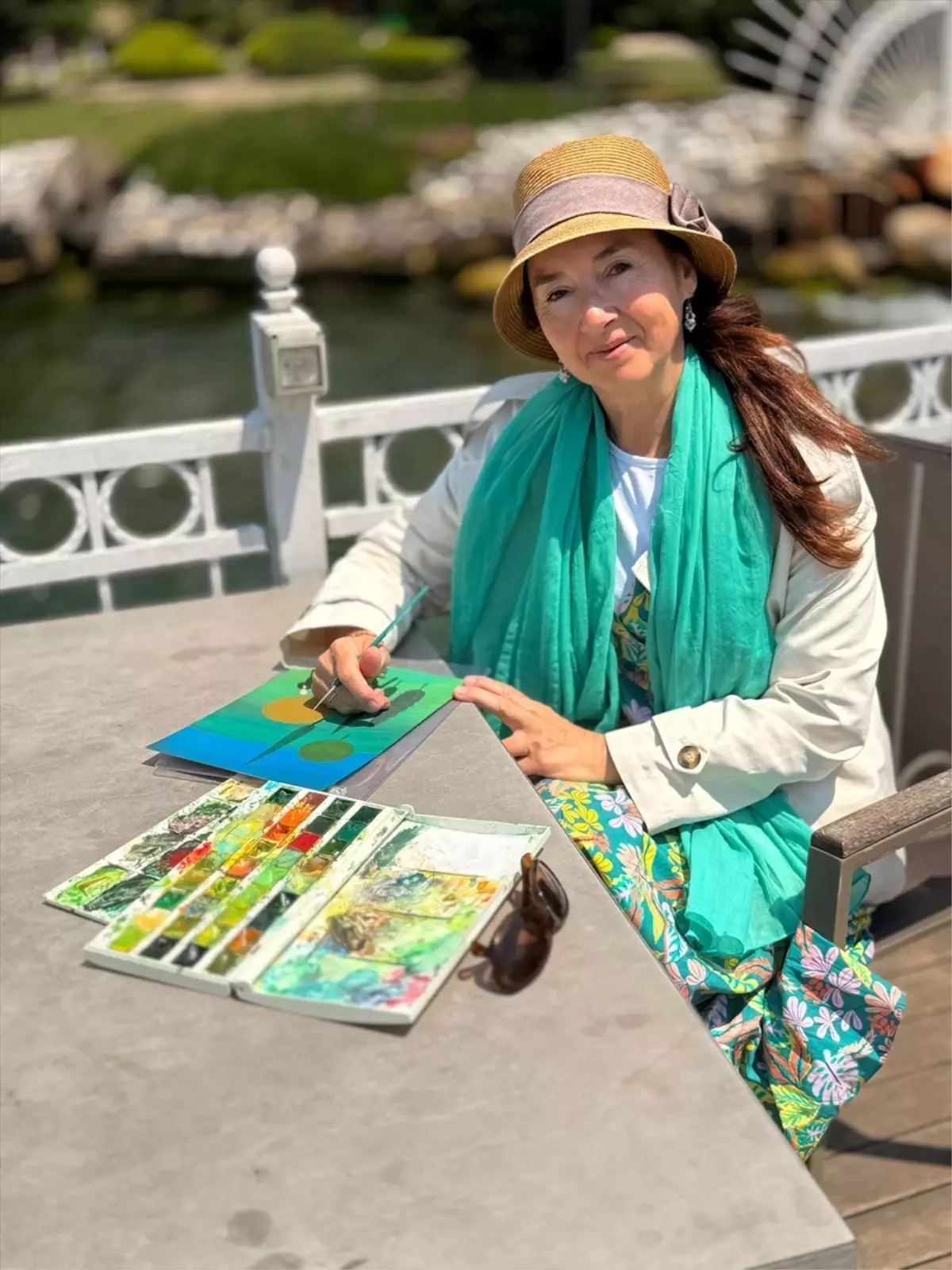 Gaye Özen\'in \'Nefes\' Sergisi Eski Datça\'da