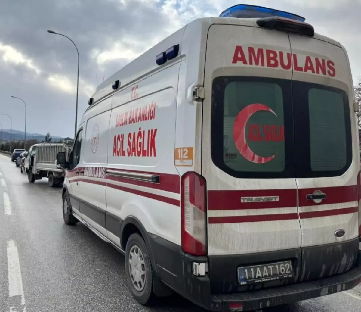 Bilecik\'te Motosiklet Kazası