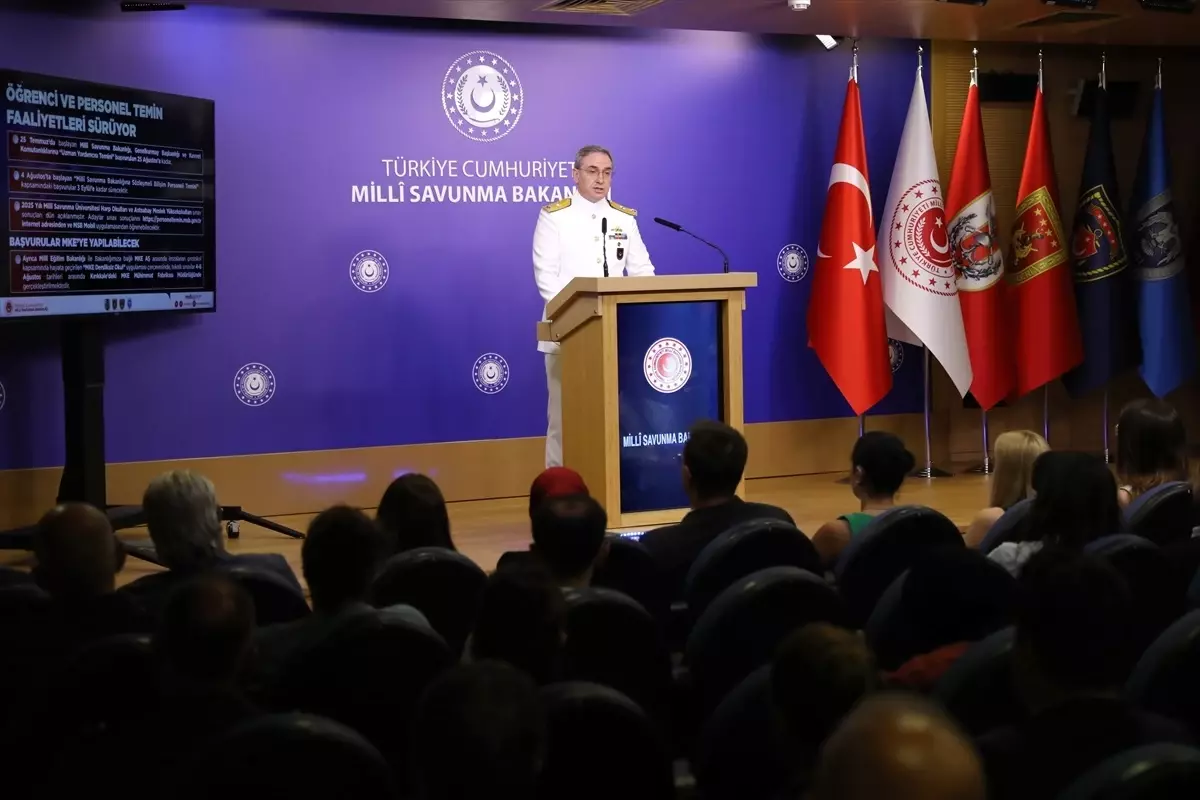 MSB\'de basın bilgilendirme toplantısı yapıldı: (1)