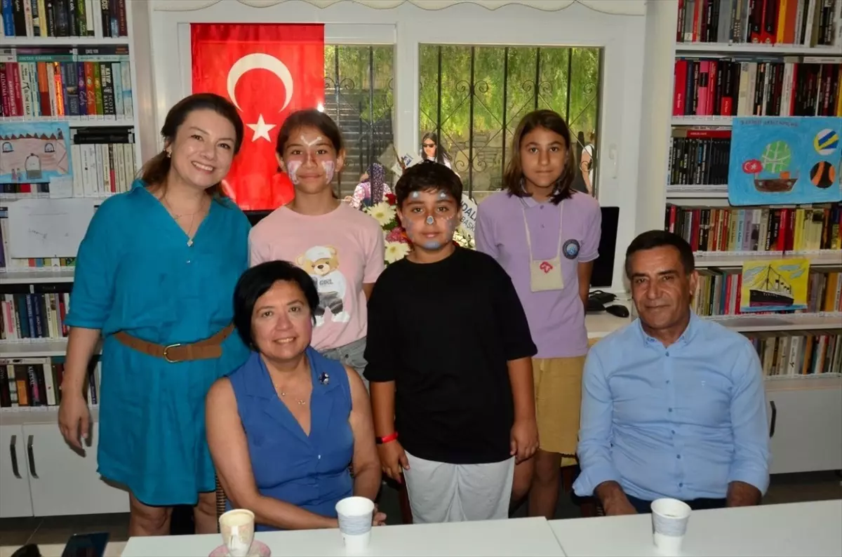 Bodrum\'da Öğrencilerden Sanat Sergisi