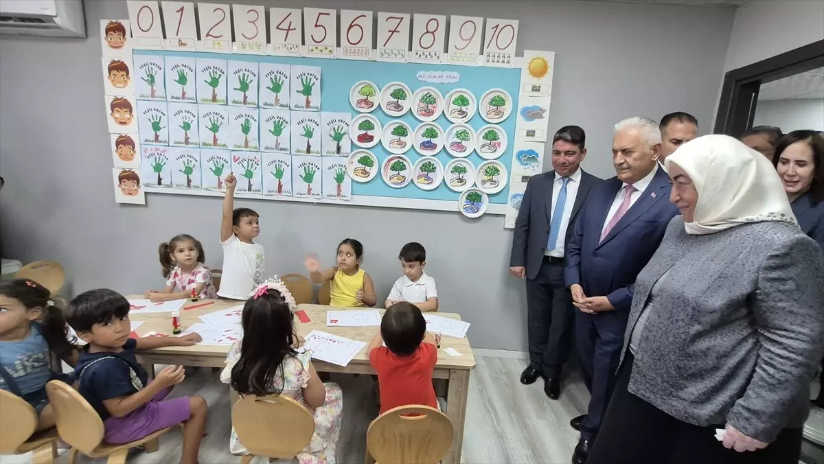 Dalaman\'da Kızılay Anaokulu Açıldı