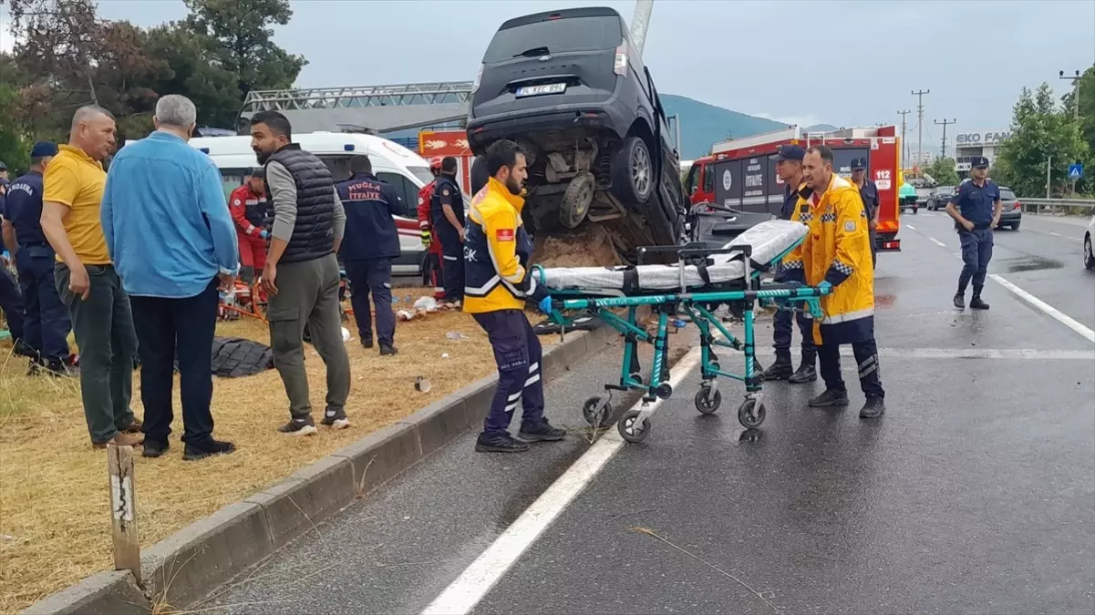 Muğla\'da Trafik Kazası: 1 Ölü, 3 Yaralı