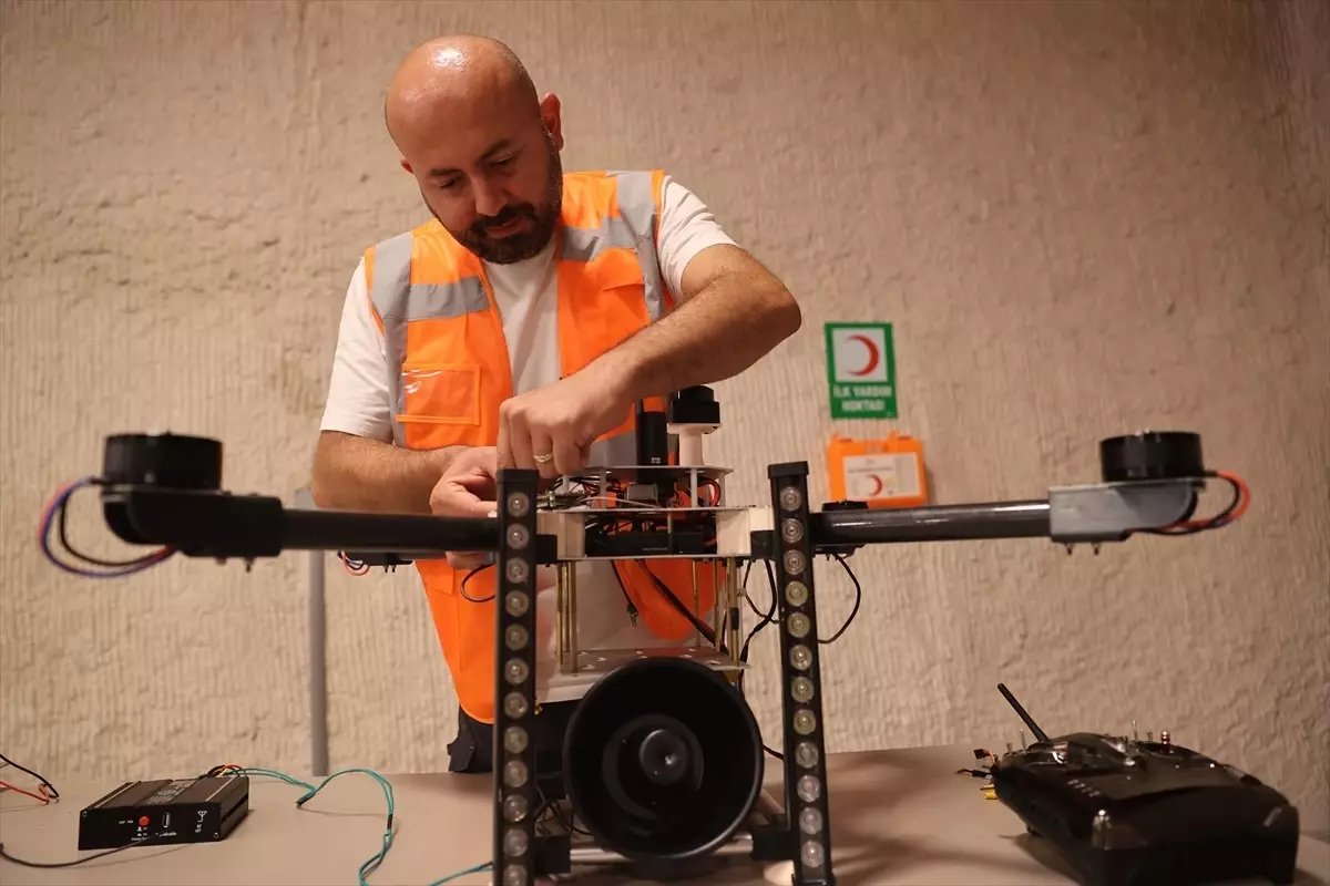 Kapadokya\'da Asayiş Dronu Dönemi